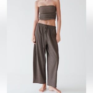 NWT Zara flowy Pants, matching top for set also for sale
